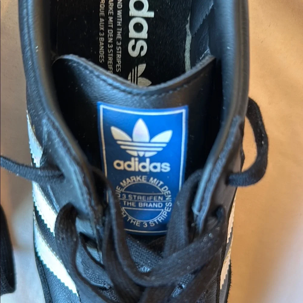 NIB Adidas Samba OH Black & White Sneakers - Picture 6 of 8